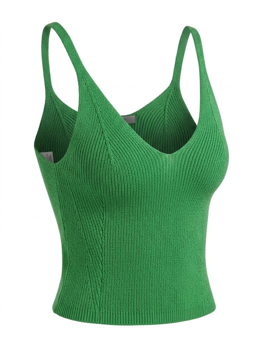 Anthropologie Maeve Emerald Green Knit Cami - Picture 3 of 8
